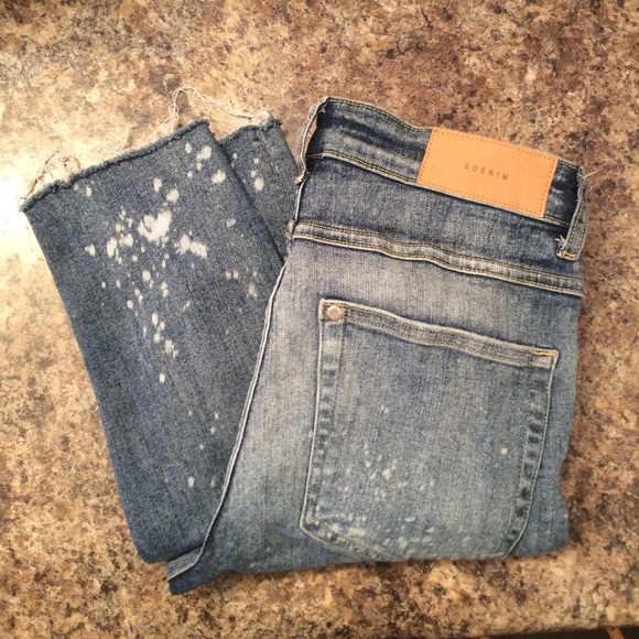 H&M Denim - H&M distressed jeans.
